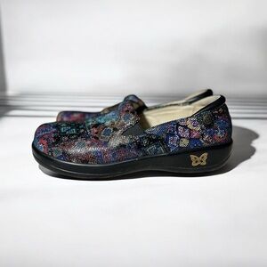🌻Alegria Tapestry-inspired Keli PRO Beauty Blur Clog Mule Size 40 9.5-10 WIDE